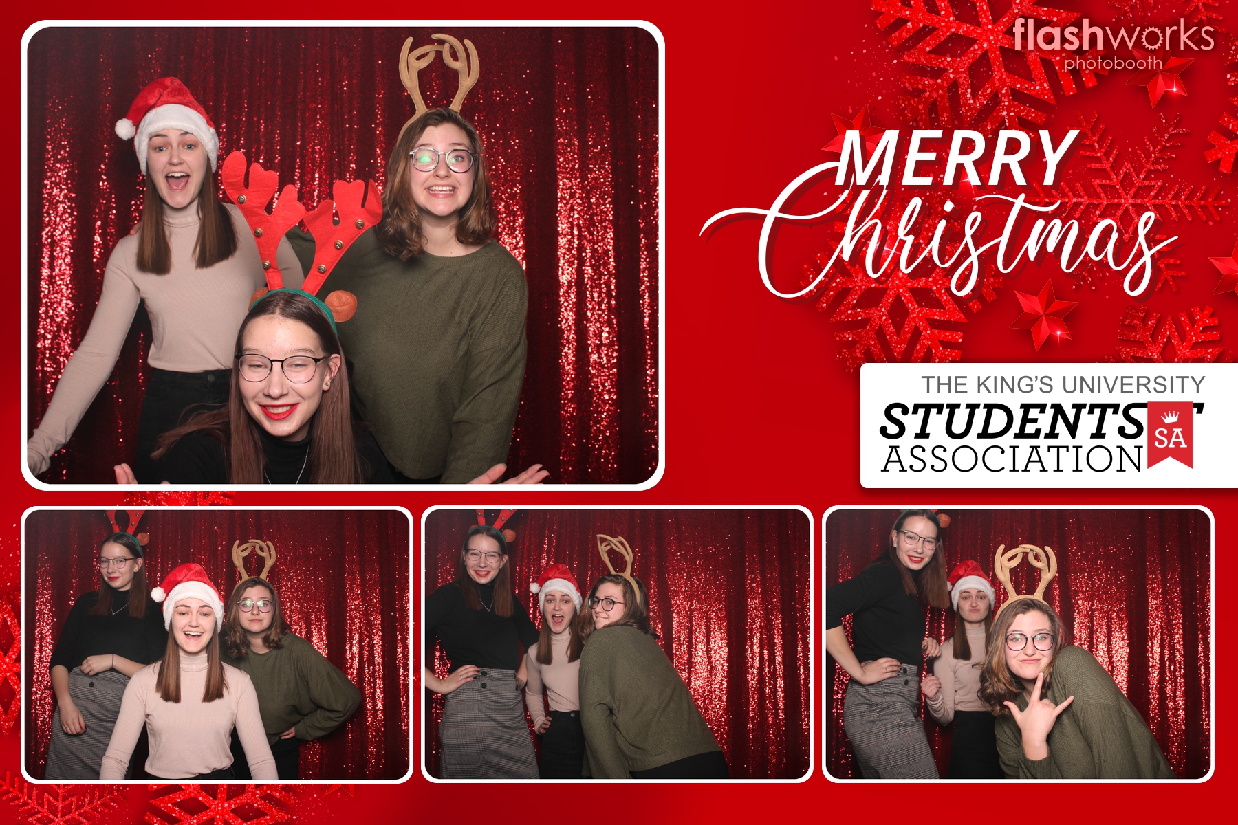 Kings Christmas Party | View more photos from the event at gallery.flashworksphotobooth.com/u/FlashworksPhotoboothInc/Kings-Christmas-Party
